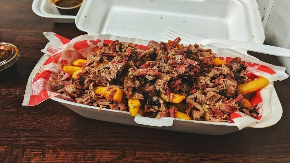 Q Fries Pulled Pork
